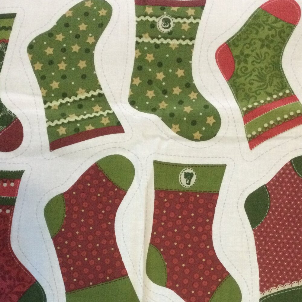 3 Advent Calendars and 3 other holiday DIY project fabrics - Picture 2 of 7